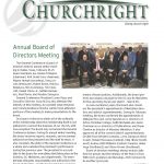 ChurchRight April-May 2024 cover: Annual Board of Directors Meeting for the General Conference in Dallas, Texas.